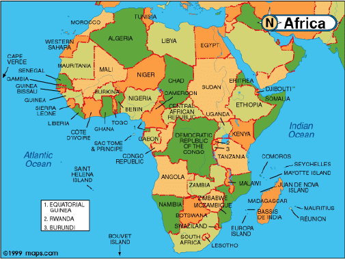 Consulta la localit : COMUNITA' AFRICANE